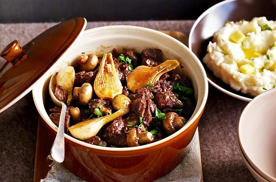 Говядина по-бургундски (Boeuf bourguignon) - пошаговый рецепт с фото на Готовим дома