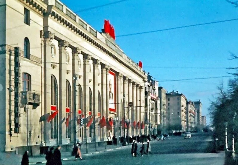 Гостиница "Советская" 1955 год. 