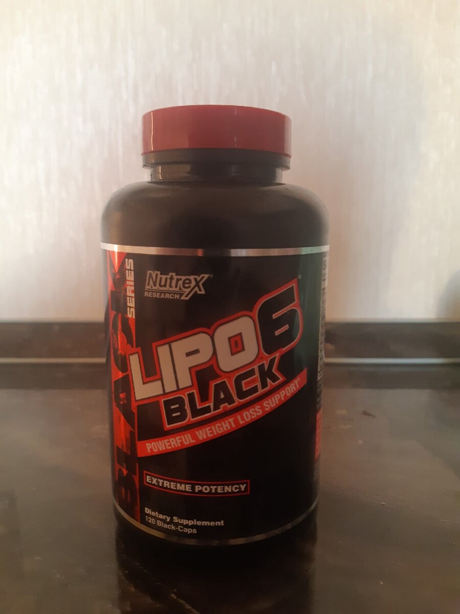 Жиросжигатель Lipo-6 Black 