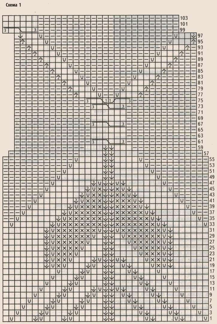 схема узора 1