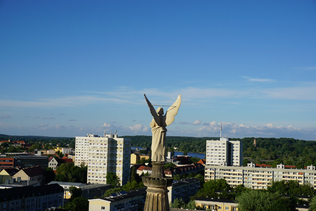 Потсдам, вид с крыши собора.