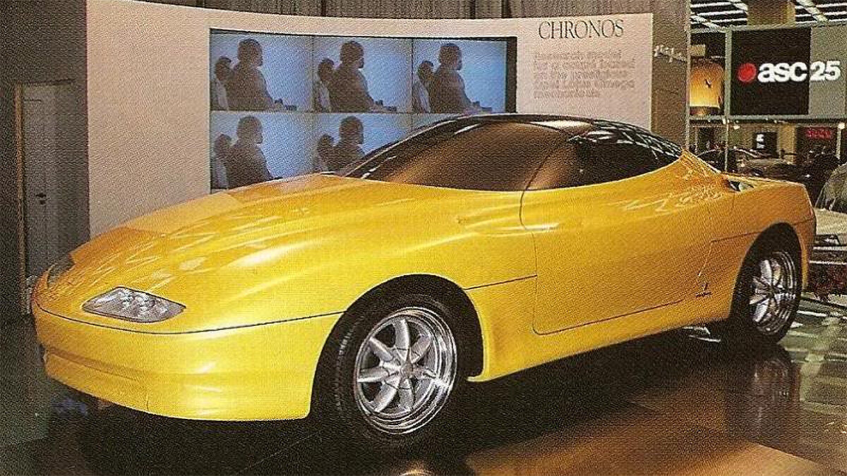 Машина для первого раза. Pininfarina Chronos. 1992 Pininfarina Ethos. Опель Пининфарина. GM/Opel Chronos II Prototype (Pininfarina),.