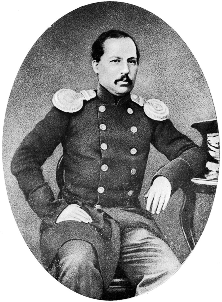 А.А. Фет, фотография 1853-58 гг.