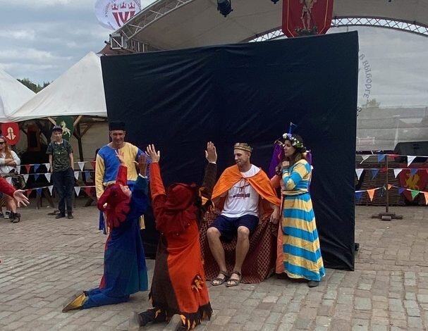  Интерактивный спектакль. Фото из личного архива Евгении Шатуновой 