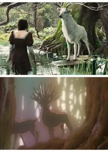 Белоснежка и охотник и Принцесса Мононоке