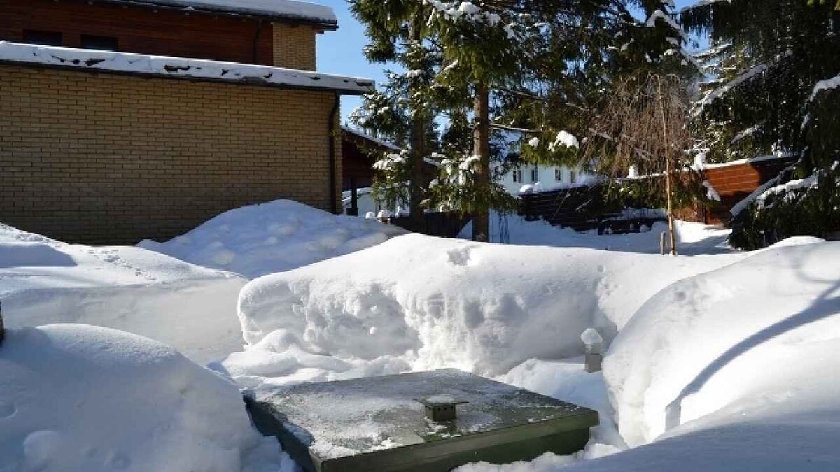 Автономная канализация «ТОПАС» в зимний период