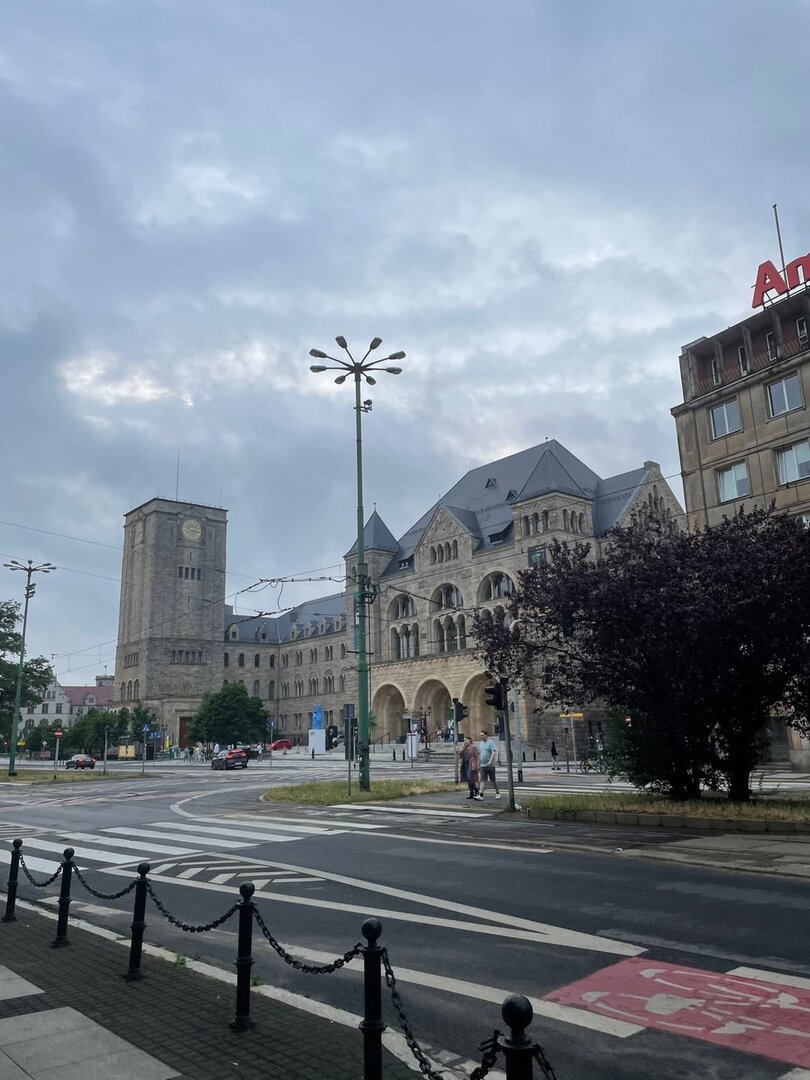 Императорский замок в Познани; фото автора.