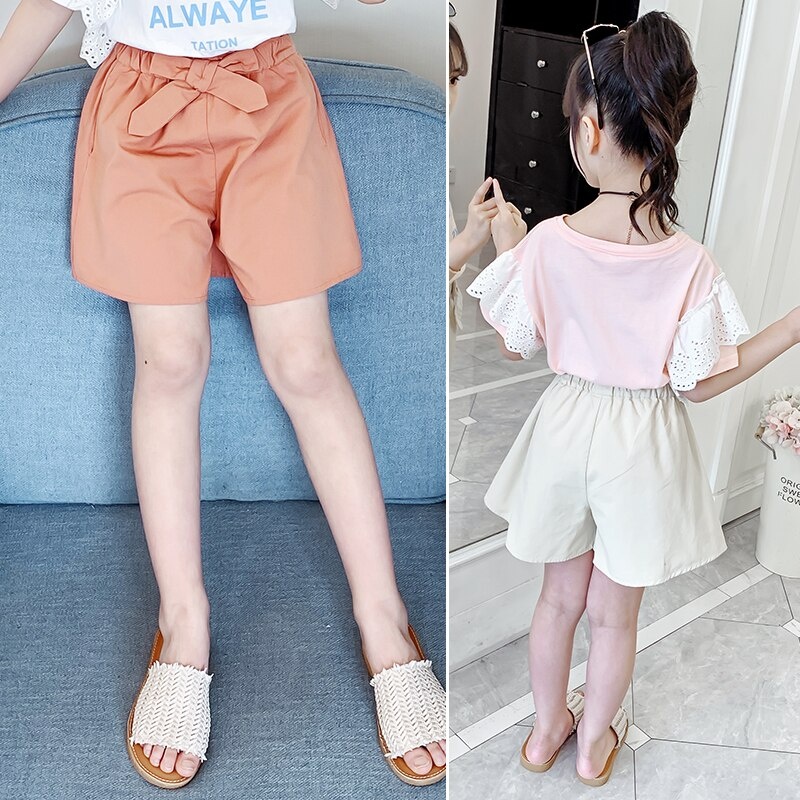 Модные шорты для девочек