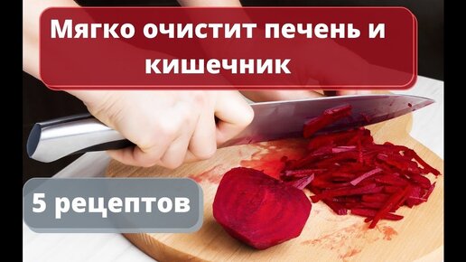 5 рецептов со свеклой для мягкой очистки печени и кишечника