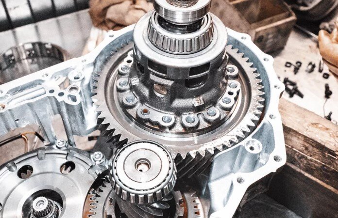 Easytronic в разобранном состоянии