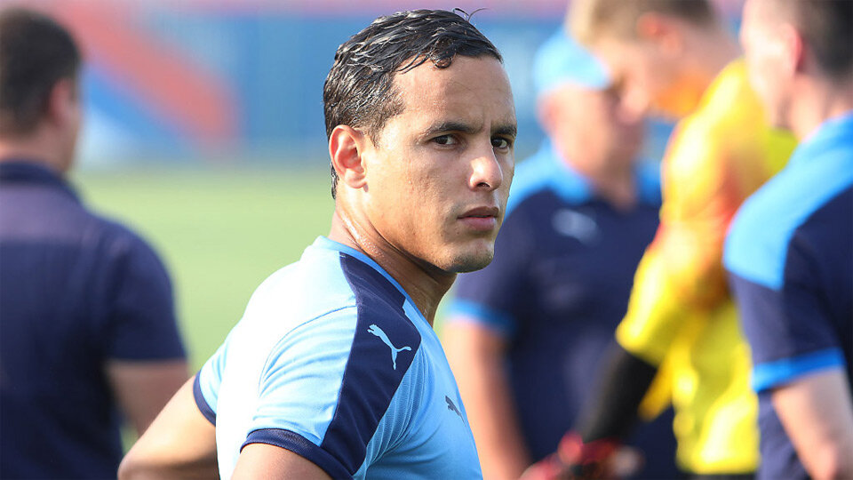 Мехди Зеффан на тренировке