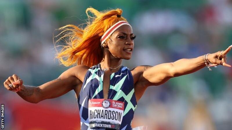 Ша'Кэрри Ричардсон заняла второе место после Дины Ашер-Смит в своем дебюте на Бриллиантовой лиге в мае.