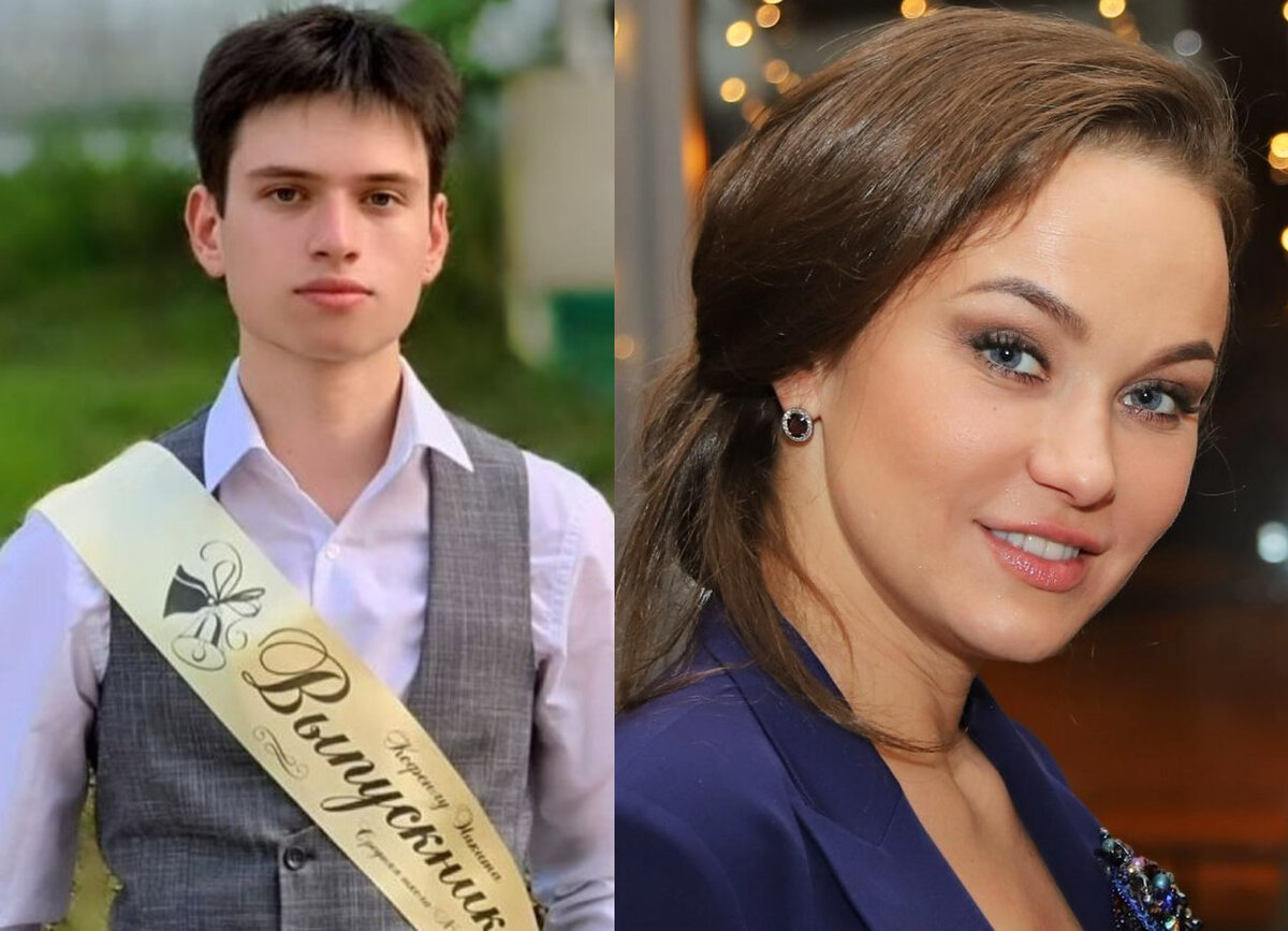 Мария Берсенева и сын Никита.Фото Яндекс.Картинки.