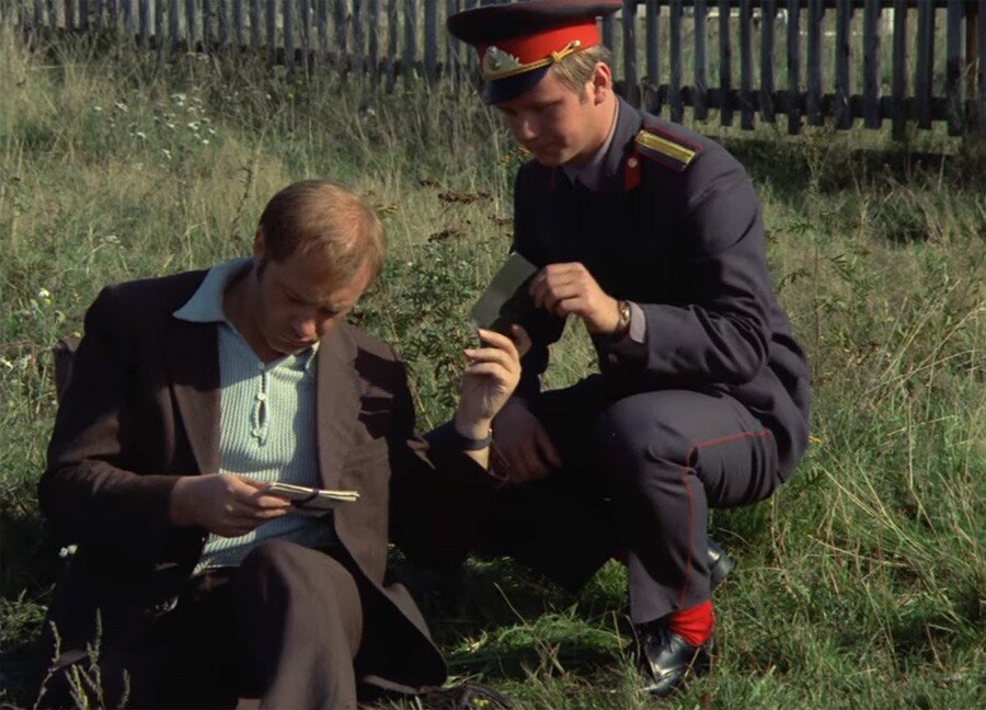 Леонид Куравлев и Михаил Васьков в фильме «Афоня»
