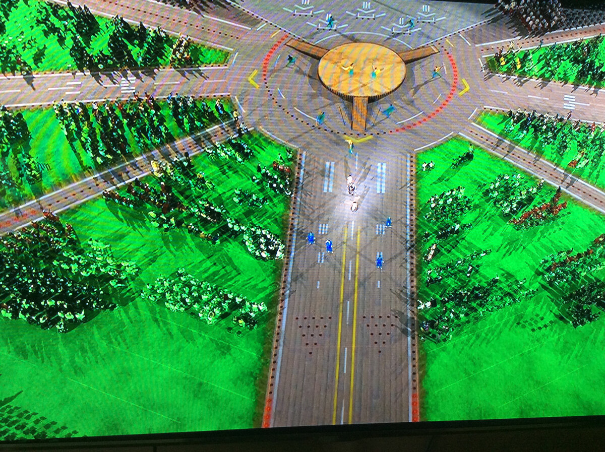 Фото трансляции Церемонии Открытия на канале МатчТВ