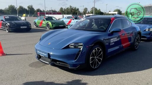 Будущее наступило! Первый раз прокатился на электрическом Porsche Taycan Cross Turismo. ⚡️😱🔥