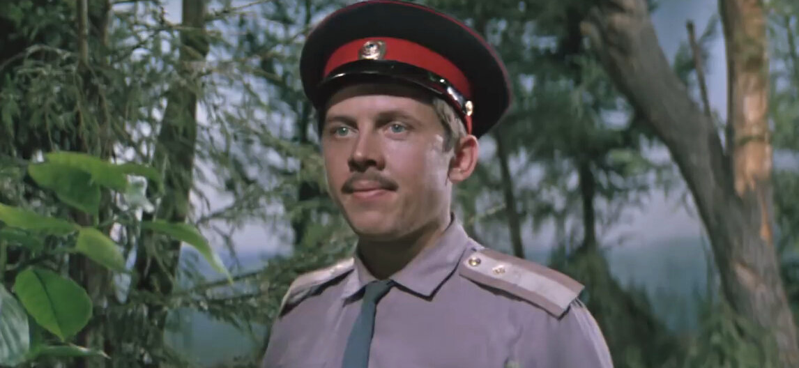 Кадр из кинофильма "Хозяин тайги", 1969 г., режиссер Владимир Назаров, сценарист Борис Можаев, композитор Леонид Афанасьев (скриншот)