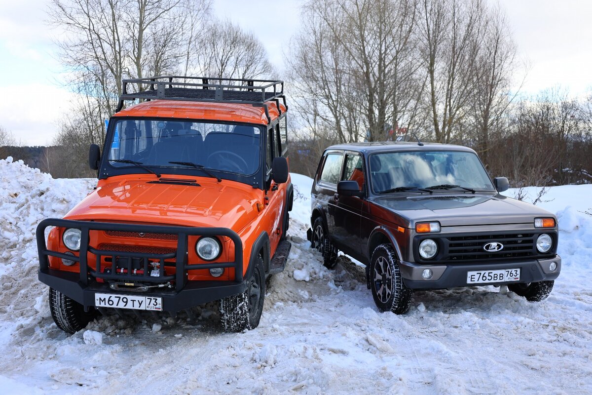 UAZ Hunter или Lada Niva Legend? Зима спросит строго | AUTOMPS | Дзен