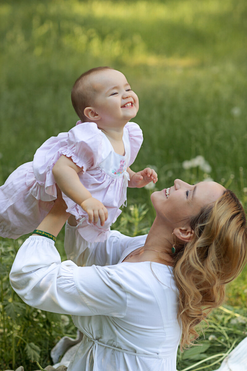 Автор блога с дочкой, которой когда-нибудь станут доступны семейные рецепты