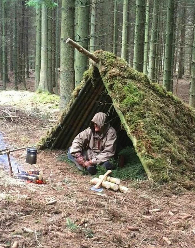 Bushcraft укрытие