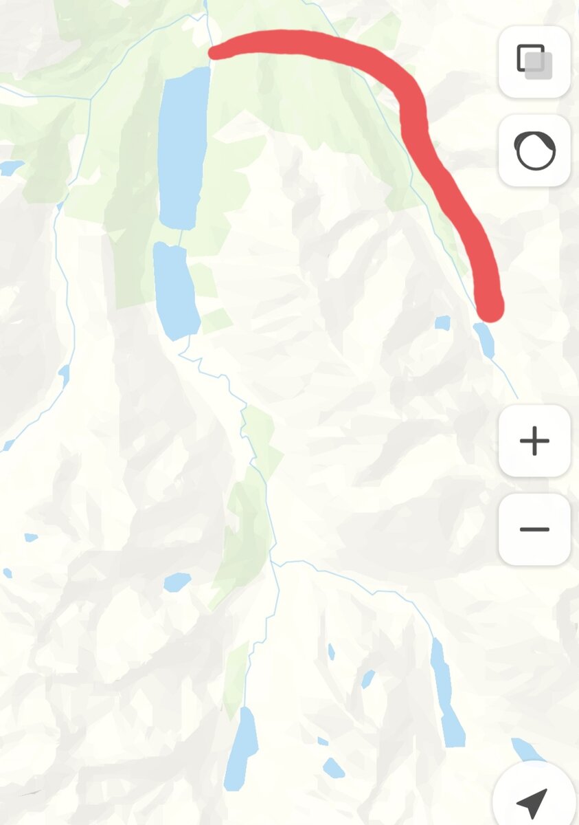 Примерный трек маршрута 