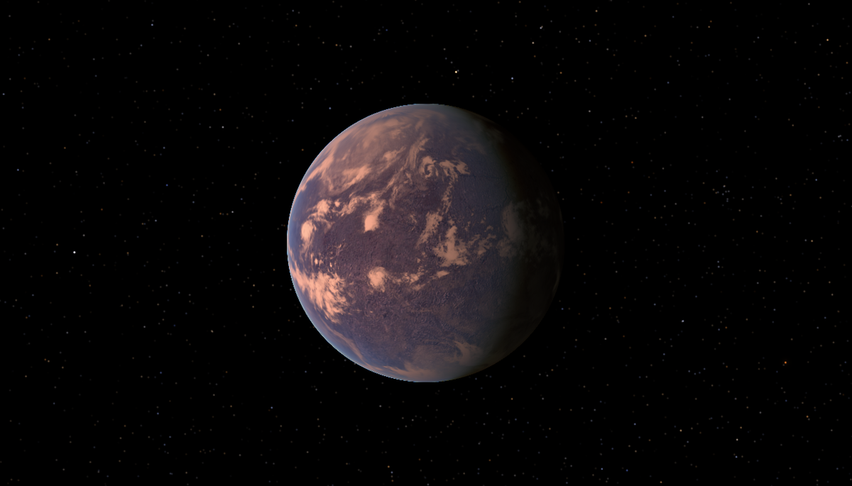 Подобно многим другим планетам, Gliese 581C вращается вокруг своей собственной красной карликовой звезды. Это означает, что обращенная к звезде сторона является раскаленной, в то время как темная сторона постоянно заморожена. Тем не менее, ученые предполагают, что часть Gliese 581C пригодна для жилья. Эта планета является одним из лучших кандидатов на человеческое расширение. Проживание на такой поверхности может быть похожим на адское пекло, потому что красная карликовая звезда постоянно бомбардирует планету инфракрасными лучами, но растения могут привыкнуть даже к таким условиям. 
