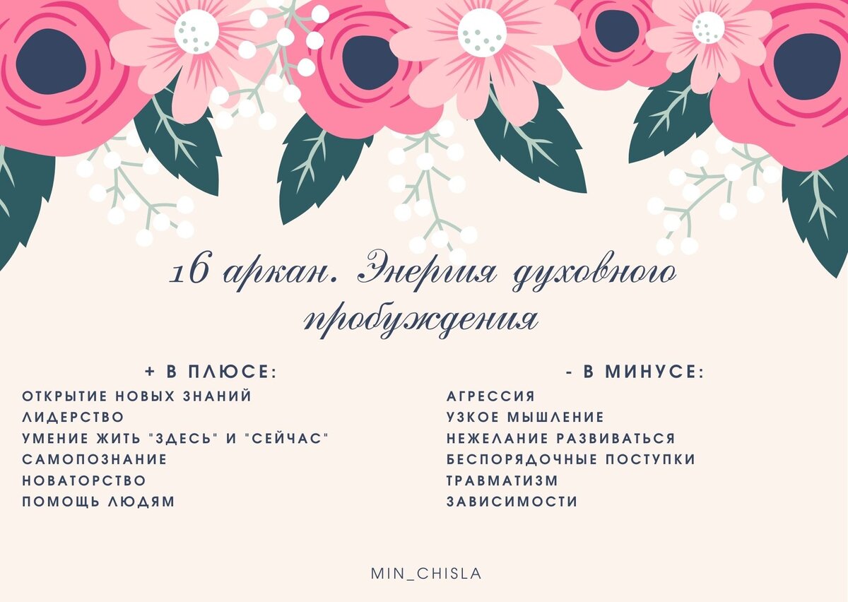 Кратко о 16 аркане