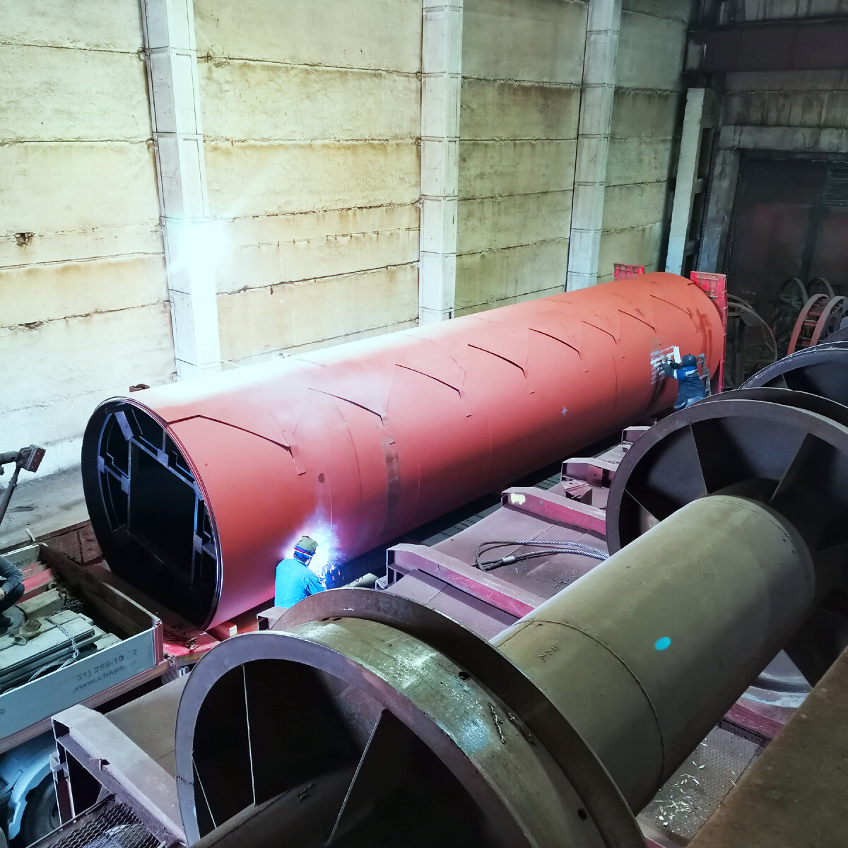 Металлоконструкции для стального вертикального резервуара 