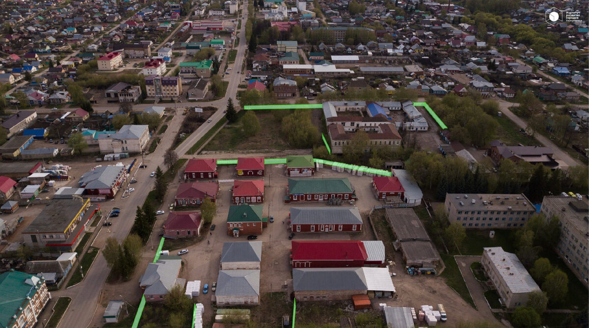 Зеленым выделены заборы, которые снесут или уже снесли