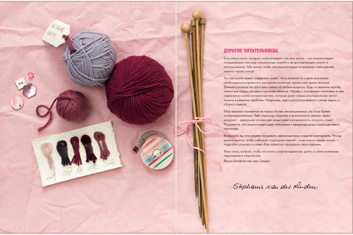 "Вязание на спицах. Большая иллюстрированная энциклопедия" Штефани ван дер Линден