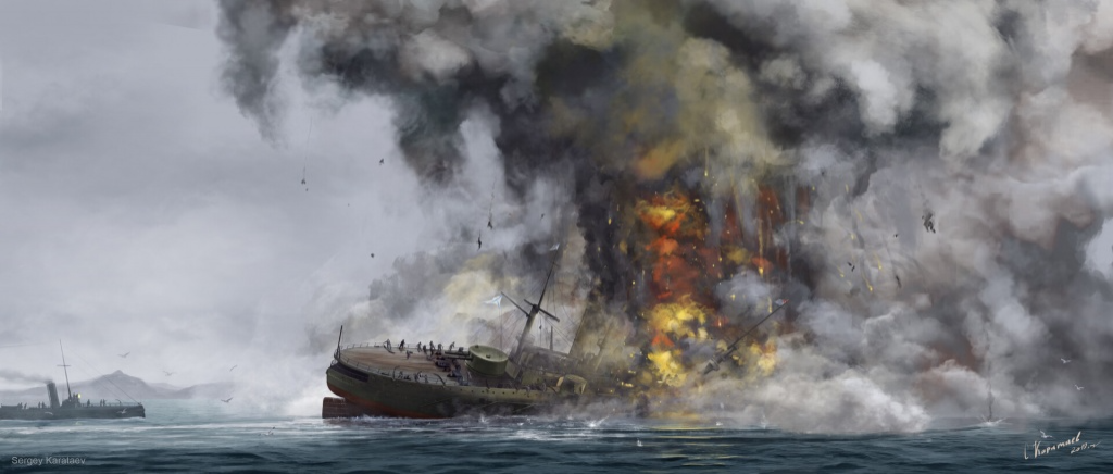  Гибель броненосца «Петропавловск» - трагическое начало Русско-японской войны