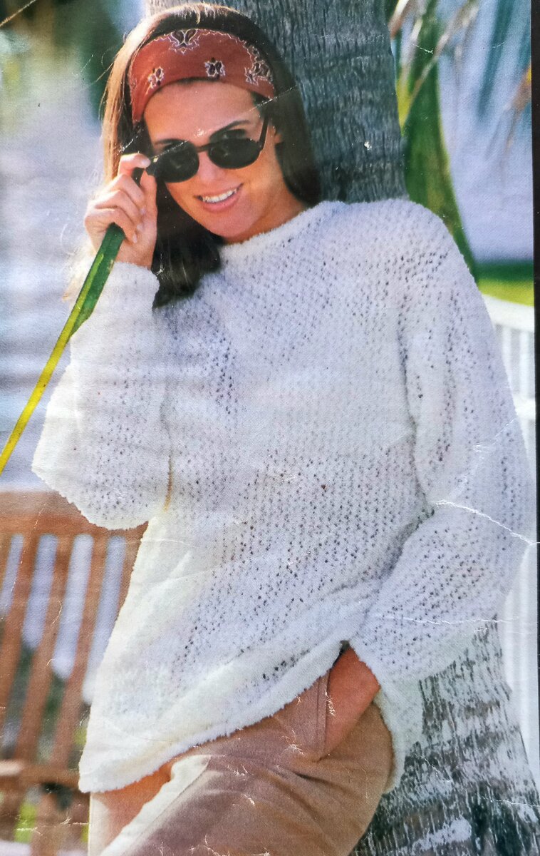 Красивая модель летней кофты