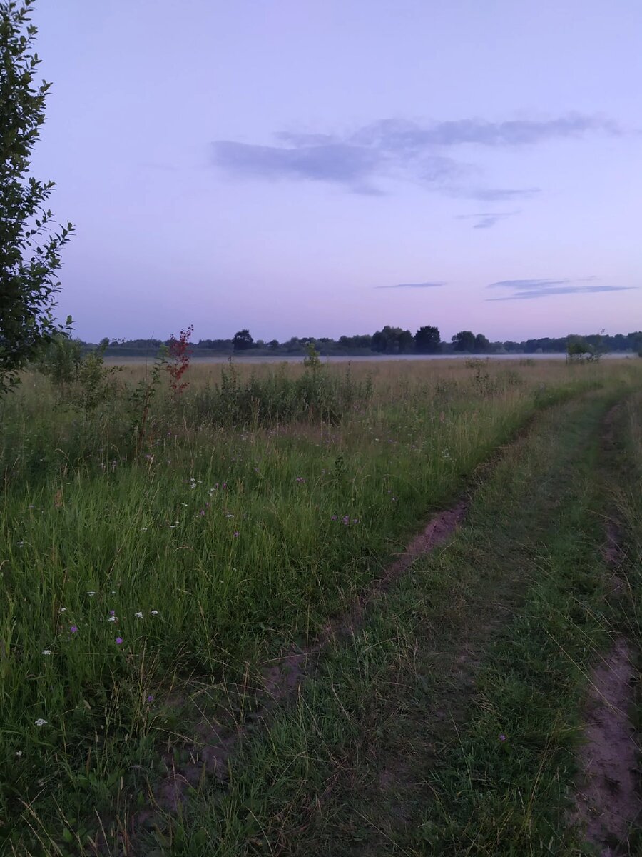 По пути на место рыбалки