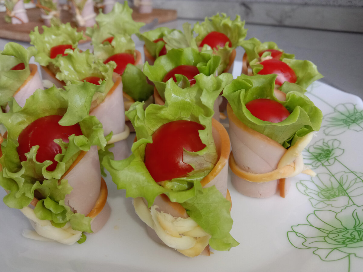 Праздничные закуски на стол