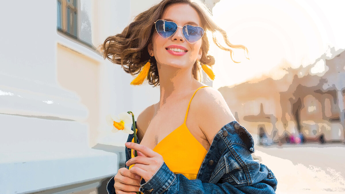 <a href="https://www.freepik.com/free-photo/beautiful-woman-waving-hair-smiling-stylish-apparel-wearing-denim-jacket-yellow-top-fashion-trend-summer-style-happy-positive-mood-sunny-day-sunrise-street-fashion-blue-sunglasses_10687468.htm#&position=0&from_view=search&track=ais&uuid=d3093d86-4ccd-4a79-8677-870599f4d7fb">Image by marymarkevich</a> on Freepik 