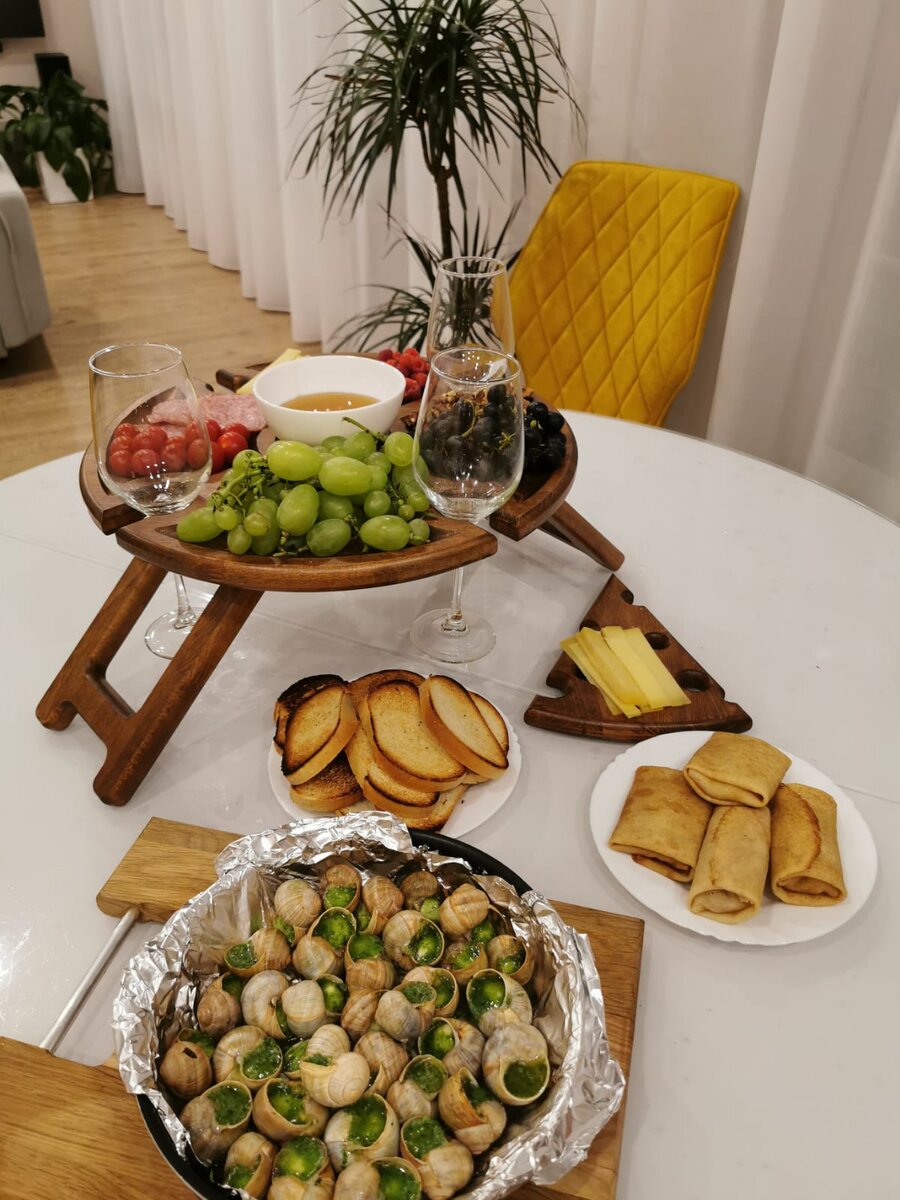 Абсолютная фантазия и творчество при сборе закусок. 