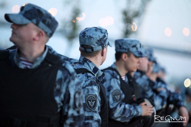    Охрана стадиона Дарья Драй © ИА REGNUM