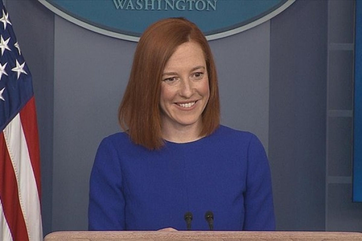    Псаки вызвали в суд для дачи показаний по иску к Байдену