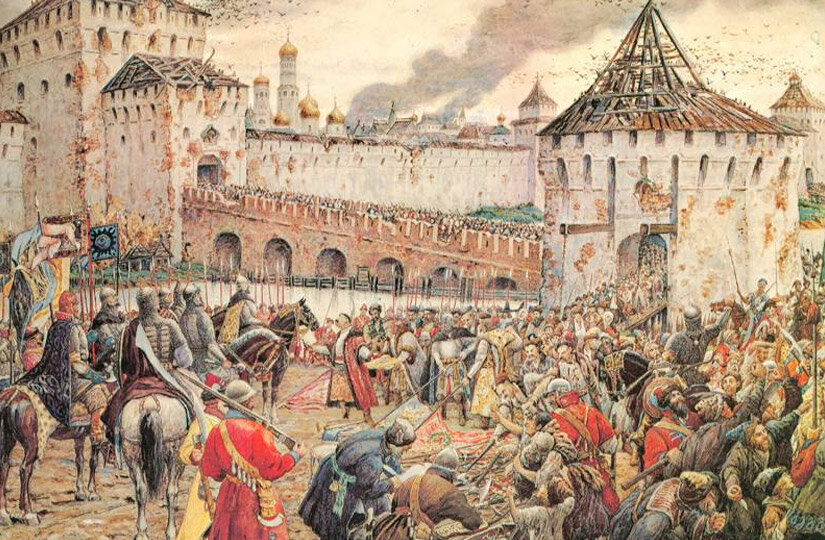 «Изгнание поляков из Кремля», Лисснер Эрнест-Николай-Иоганн Эрнестович / Фото: runivers.ru 