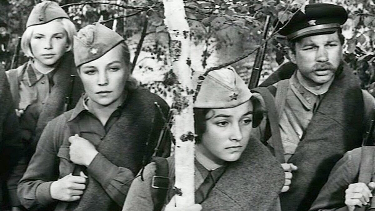 А зори здесь тихие 1972 картинки