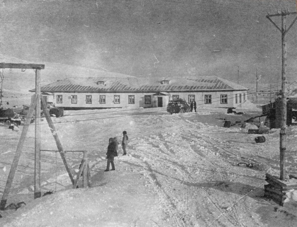 Советский поселок на острове Врангеля.