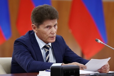    Губернатор Приморского края Олег Кожемяко ©Валерий Шарифулин РИА Новости
