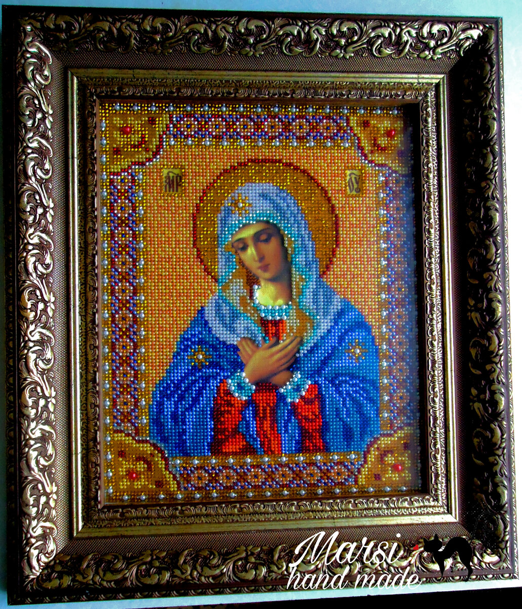 Богородица "Умиление" в багете