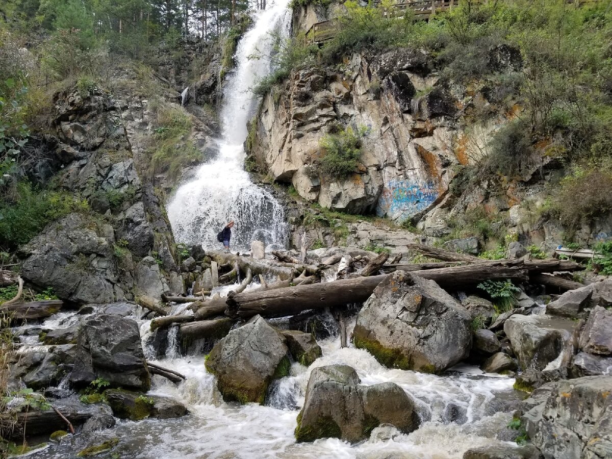 Камышинский водопады горный алтай фото Алтай. Ещё одна красивая легенда о "Камышлинском" водопаде Эксплуатация автомоби