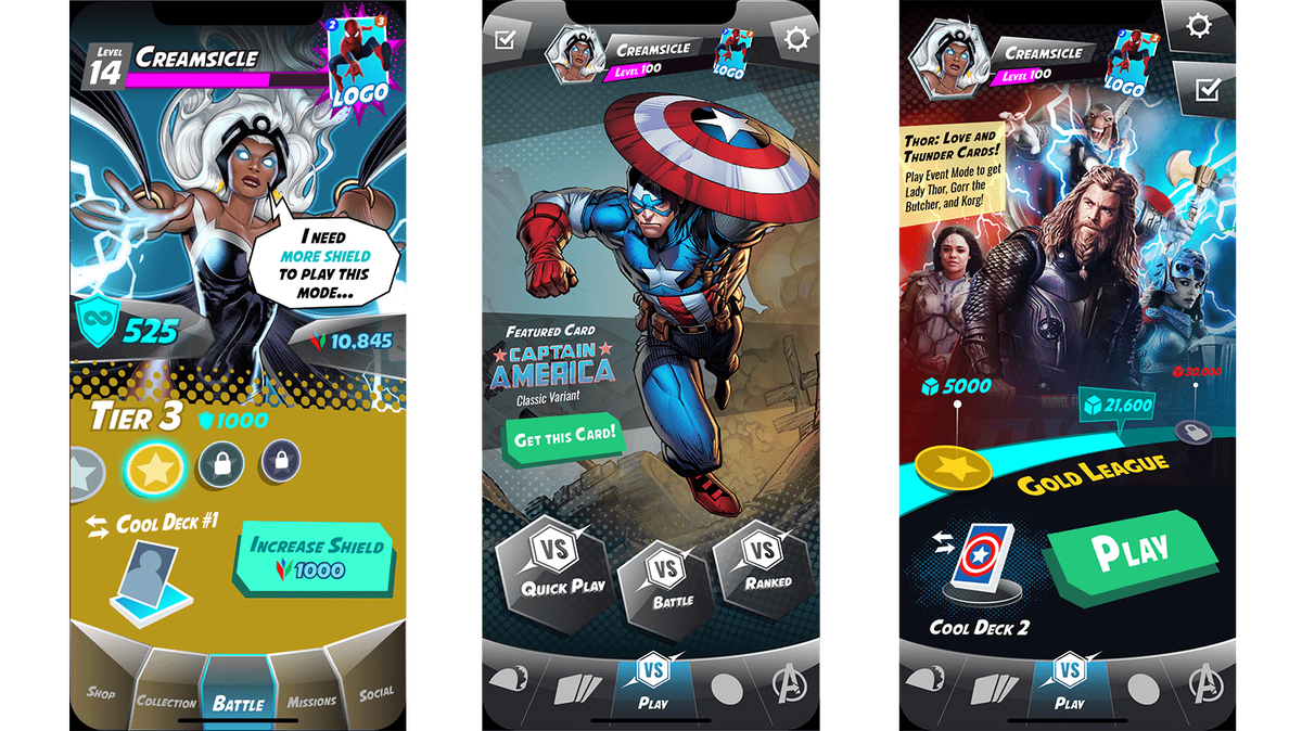 Marvel snap decks