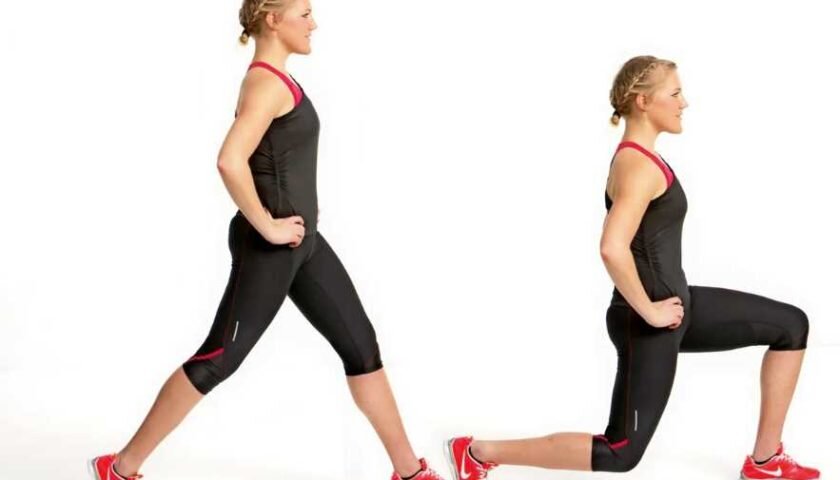 Alternating Lunges упражнение