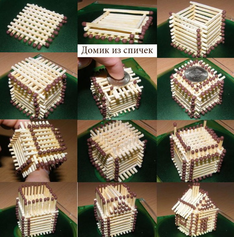Поделки из спичек своими руками :: Инфониак