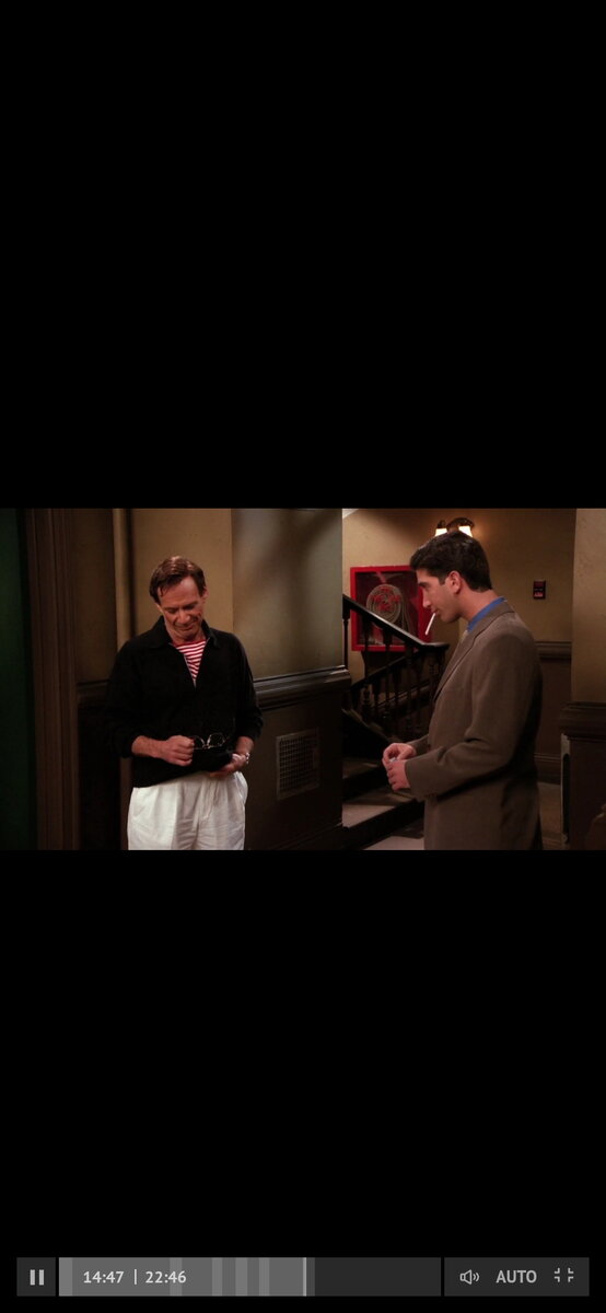 И правда похож. Сериал Друзья. Скриншот