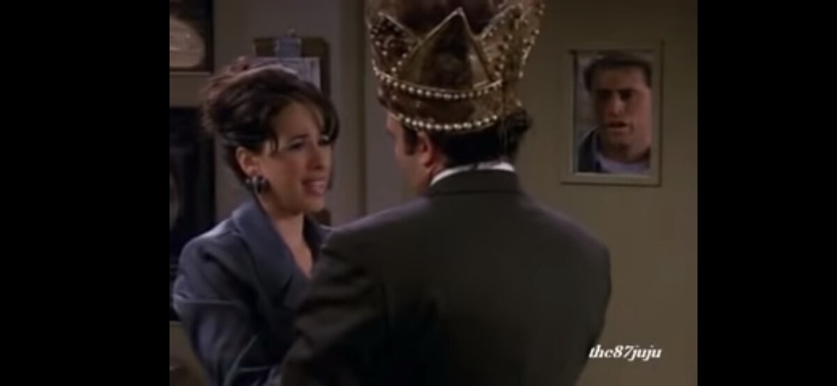 Дженис-то не такая и дура). Сериал Друзья. Скриншот