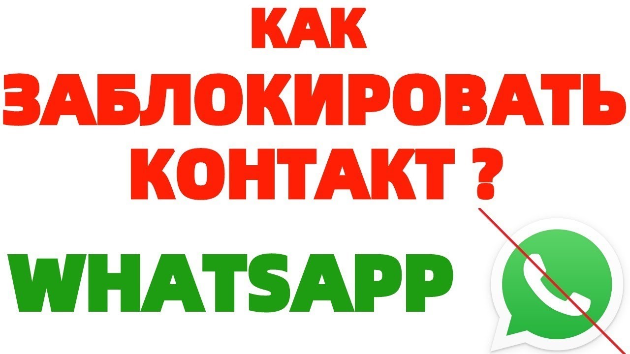 Как заблокировать контакт в Вацапе и занести в черный список как спам ?